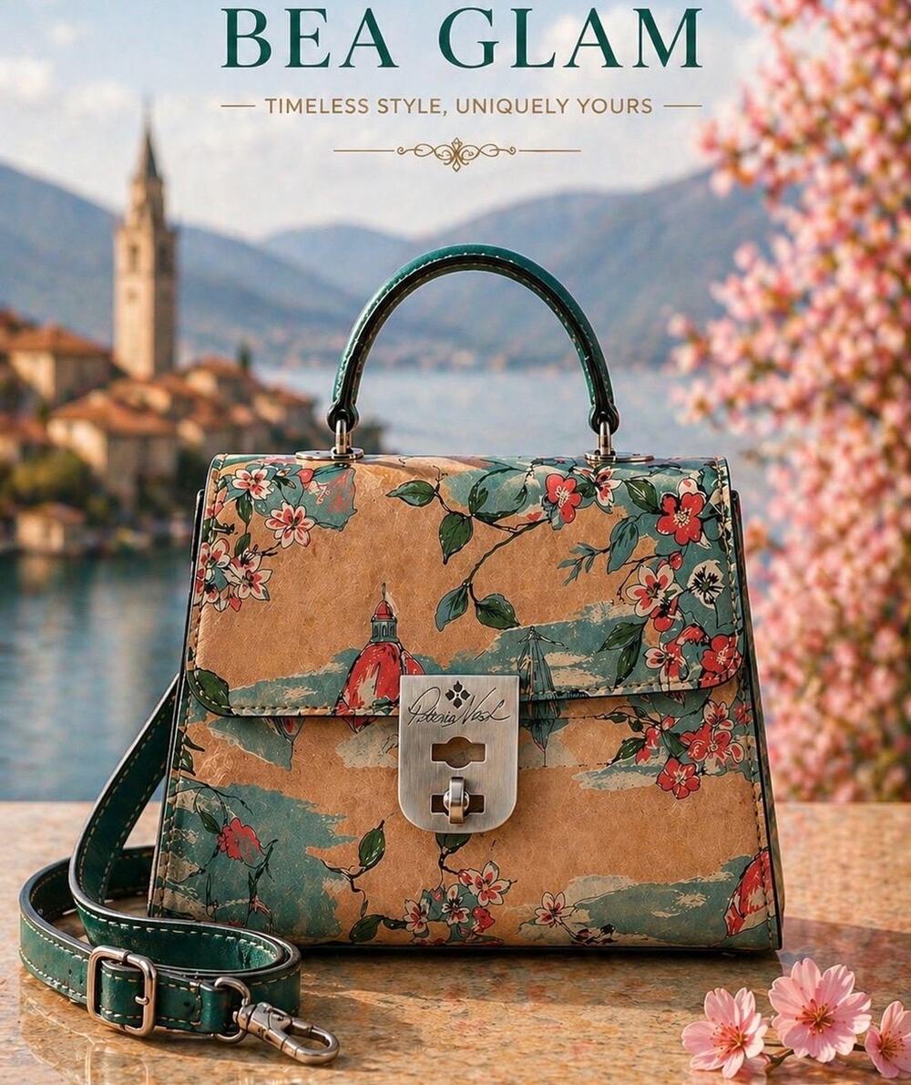 Patricia Nash Floral Leather Satchel | Vintage Style Crossbody Handbag